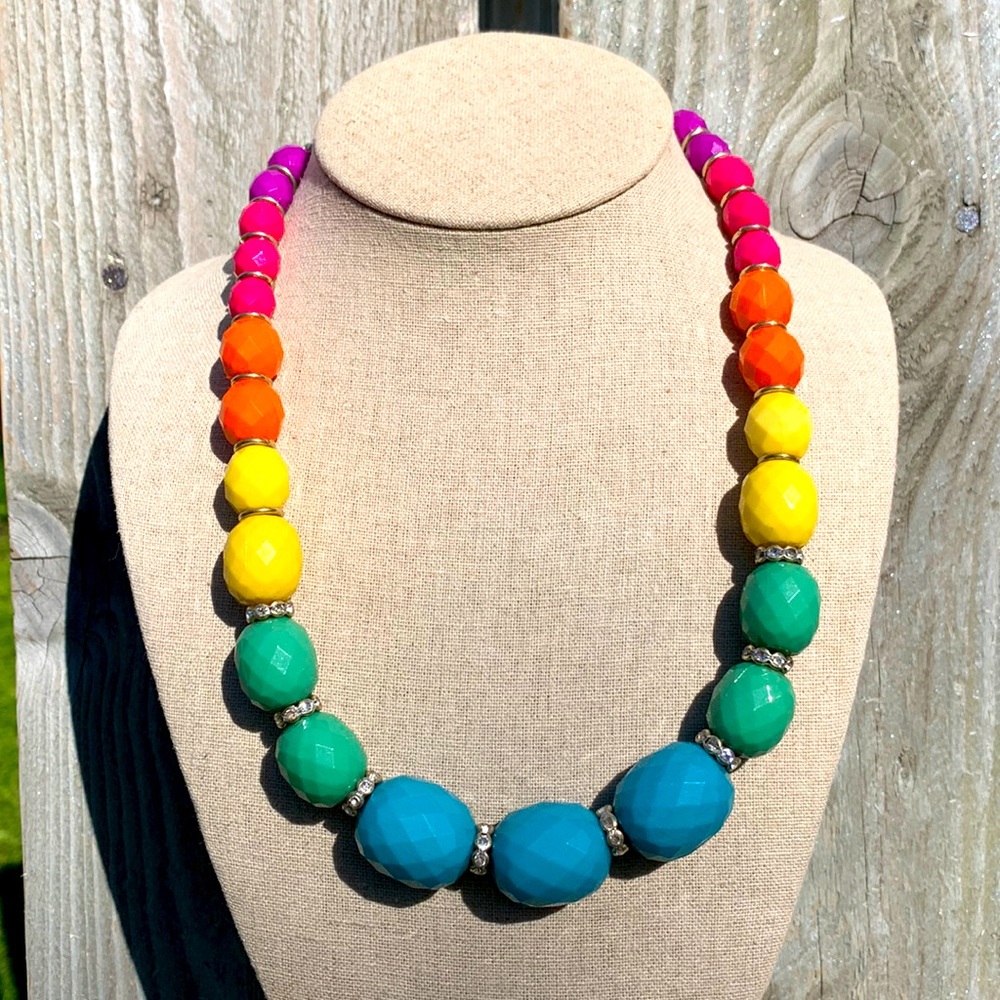Rainbow necklace BOLD